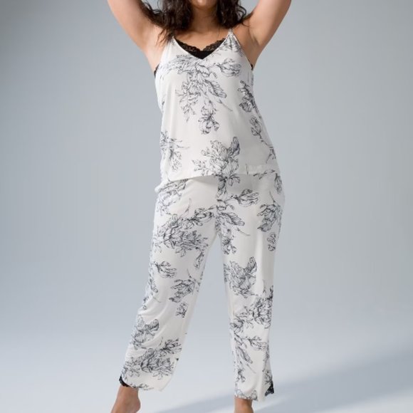 NWT Soma COOL NIGHTS Pajama Set - Picture 2 of 9